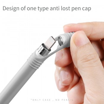 PZOZ For Apple Pencil Case Accessories Non-Slip silicone protective case For ipad pro iPencil Cover one-piece case Full protect
