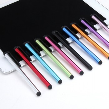 Wholesale 100pcs/lot Capacitive Touch Screen Stylus Pen for iPhone 8 7 6 iPad iPod Suit for Universal Smart Phone Tablet PC