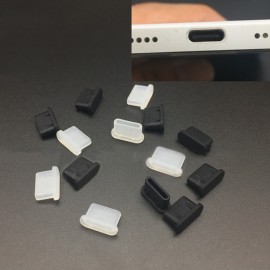10PCS USB Type-c Cable Case Shell Dust Plug Type C Charger Coat For Xiaomi mi5 mi6 Huawei p9 p10 letv 2 HTC Cable Wire Lid Cover