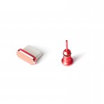 Type C Anti Dust Plug Set USB Type-C Port and 3.5mm Earphone Jack Plug For Samsung Galaxy S8 S9 Plus for Huawei P10