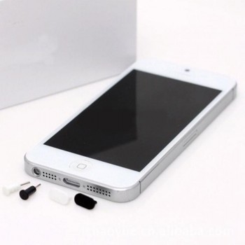 10 Pcs Silicone Anti Dust Cap Earphone Jack Plug Stopper Charging Port Plug For iPhone 5 5S 6 6S Phone Accessories