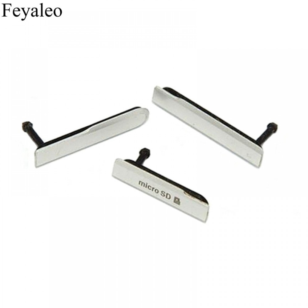 SIM Card Micro SD USB Charging Port Slot Block Cover For Sony Xperia Z1 Compact Z1 Mini M51W D5503 Dust Plug Dust-Proof Case