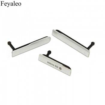 SIM Card Micro SD USB Charging Port Slot Block Cover For Sony Xperia Z1 Compact Z1 Mini M51W D5503 Dust Plug Dust-Proof Case
