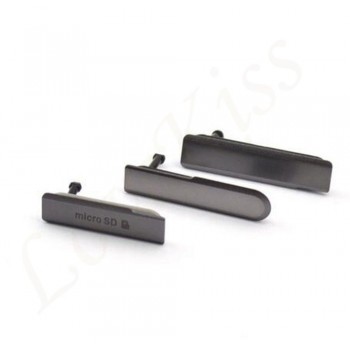 SIM Card Micro SD USB Charging Port Slot Block Cover For Sony Xperia Z1 Compact Z1 Mini M51W D5503 Dust Plug Dust-Proof Case