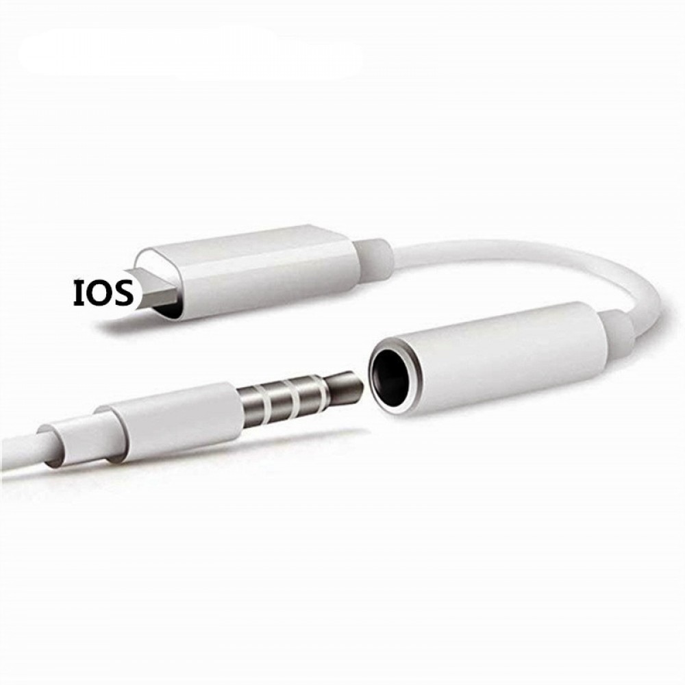 3.5mm Jack Headphones Adapter 10.2 For Lighting Plug Play Music Audio Earphone USB Cable For iPhone X 7 8 Plus Converter Adapter