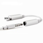 3.5mm Jack Headphones Adapter 10.2 For Lighting Plug Play Music Audio Earphone USB Cable For iPhone X 7 8 Plus Converter Adapter