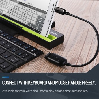 ROCK Micro to USB OTG Cable OTG Adapter for Samsung Galaxy Xiaomi Huawei OTG Mobile Android Tablet Mobile Phone Cables