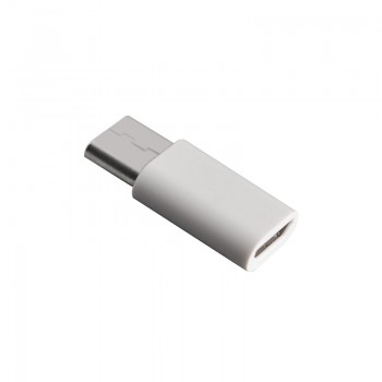 Etmakit Micro USB to Type-C Type C Adapter Sync Charge TypeC Connector ABS Inserted From Both Side Size NK-Shopping