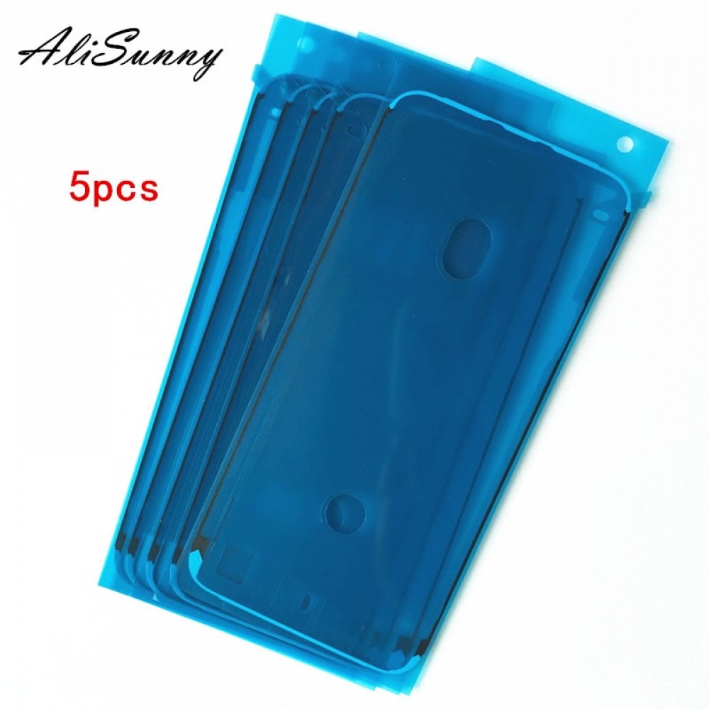 AliSunny 5pcs Waterproof Sticker for iPhone 8 8P X 6S 7 Plus 7G 7P 3M Adhesive Pre-Cut LCD Screen Frame Tape Repair Parts