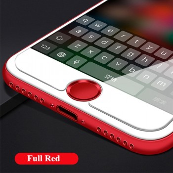 5x Ultra Slim Fingerprint Support Touch ID Metal Home Button Sticker For iPhone 7 7PLUS 6 6S 6PLUS 5 5S 5C SE Red amp; Black amp; Gold
