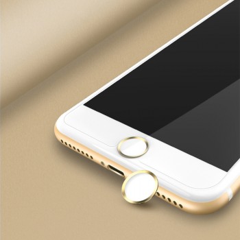 Home Button Sticker For iPhone Xs X 7 Plus 8 6s Aluminum Touch ID Touch key Protect Stickers For iPad Support Fingerprint Unlock