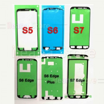10 PIECE Original Glue Adhesive For Samsung S3 i9300 S4 i9500 S5 G920 S6 S7 Edge S8 Plus Front LCD Display Frame Bezel Sticker