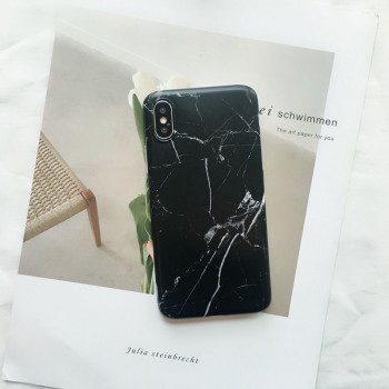 MUSTIGER Marble Case For iPhone X Xs Max 6 6s 7 8 Plus Soft Silicone Matte Cover Cases For iPhone 7 Cases Retro Cover Funda Capa