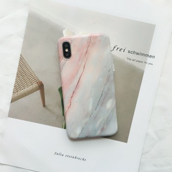 MUSTIGER Marble Case For iPhone X Xs Max 6 6s 7 8 Plus Soft Silicone Matte Cover Cases For iPhone 7 Cases Retro Cover Funda Capa