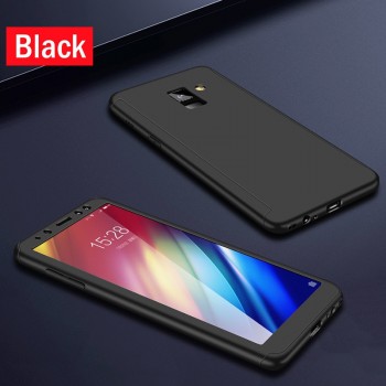 Moopok 360 Full Cover Protective Case For Samsung Galaxy A3 A5 A7 J5 J7 Phone Case For Samsung A6 A8 Plus 2018 Cases With Glass