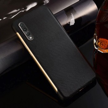 ProElite PU Leather+Hard PC Window View Smart Flip Case for Huawei P10 P20 Pro Mate 20 Lite Sleep Wake UP Function Phone Cover