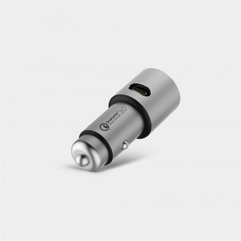 Original Xiaomi Mi Car Charger QC3.0 X2 Dual USB Quick charge Max 5V/3A 9V/2A 15V/1.5A Metal Style