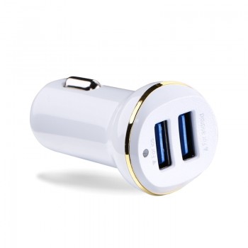 CASEIER 3.1A Fast USB Car Charger For iPhone X Xr Xs Max Dual Port USB Charger For IOS Android Mobile Phone Tablet Fast Charging