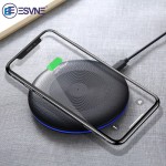 ESVNE 5w Fast Charging qi Wireless Charger For Samsung S9 S8 Note 8 wirless charger For Iphone X xs max Xiaomi USB Charger Pad