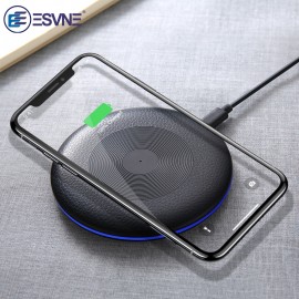 ESVNE 5w Fast Charging qi Wireless Charger For Samsung S9 S8 Note 8 wirless charger For Iphone X xs max Xiaomi USB Charger Pad
