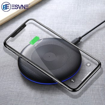 ESVNE 5w Fast Charging qi Wireless Charger For Samsung S9 S8 Note 8 wirless charger For Iphone X xs max Xiaomi USB Charger Pad