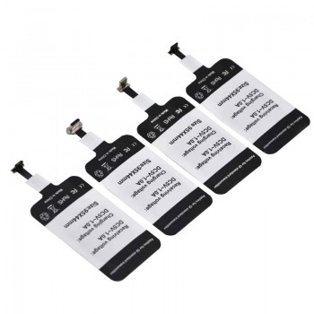 Slim Qi Wireless Charger Receiver Fast Charging Receiver for wireless charger Pad Coil for iphone6 6plus 7 7plus Type-C/Type-A