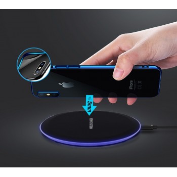 DCAE Wireless Charger for Samsung Galaxy S8 S9 Note 9 8 USB Qi Wireless Charger for iPhone XS Max X 8 Plus Wireless Charging Pad
