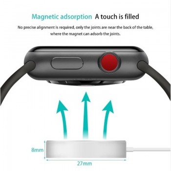 For iWatch Series 2 3 4 USB Magnetic Fast Wireless Charging For Apple Watch 38/42mm Quick Charger Adapter Fast Wireless Charger