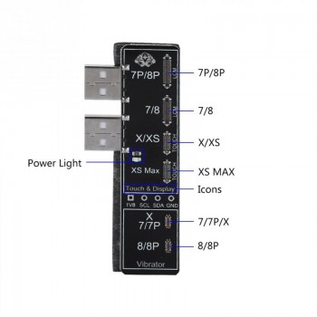 W13 LCD Ambient Light Sensor Vibrator Repair IP DISPLAY EEPROM Programmer for iPhone 7-XS/XSM