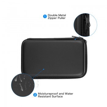 Draagbare EVA Multifunctional Power Bank Bags 3.5 inch Hard Disk Box Phone Cable Parts Pouch Powerbank Bags Parts