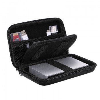 Draagbare EVA Multifunctional Power Bank Bags 3.5 inch Hard Disk Box Phone Cable Parts Pouch Powerbank Bags Parts