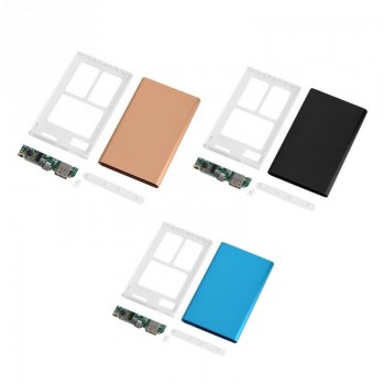 (No Battery)4000mAh Mobile Phone Power Bank Case Ultra-Slim Fast Charging for 606090 Polymer Battery Box Battery Case DIY Kit
