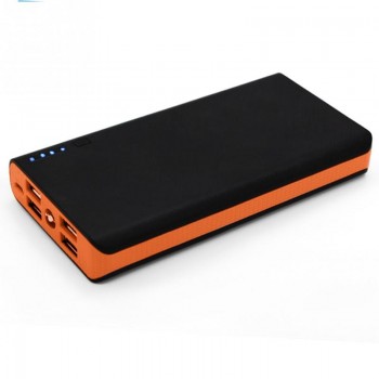 Power Bank Charger Case Shell With LED Flashlight 4 USB Ports Power Bank Shell DIY Kits Powered By 6X18650 Batteries