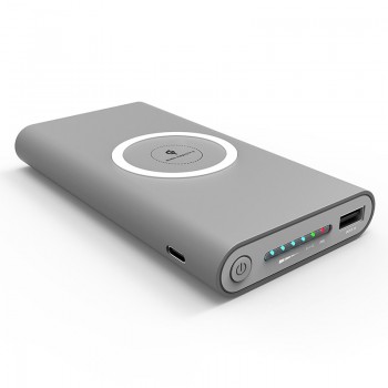 10pc QI Wireless Power Bank Parts Accessories DIY box shell board 2USB Ports Charger Powerbank Built-in Wireless Quick Charging