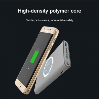 10pc QI Wireless Power Bank Parts Accessories DIY box shell board 2USB Ports Charger Powerbank Built-in Wireless Quick Charging