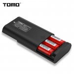TOMO PowerBank DIY Box 18650 Battery Charger Cases 5V 2A/1A Li ion Batery Charger Case Tomo P3 Poverbank Charging Boxes Retail