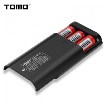 TOMO PowerBank DIY Box 18650 Battery Charger Cases 5V 2A/1A Li ion Batery Charger Case Tomo P3 Poverbank Charging Boxes Retail