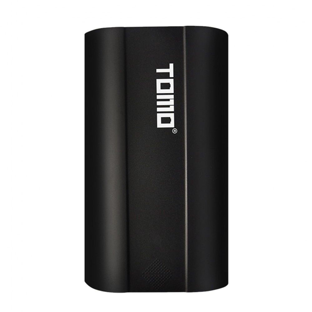 Lovoski TOMO Power Bank 26650 Li-ion Battery Charger DIY Mobile PowerBank Box black