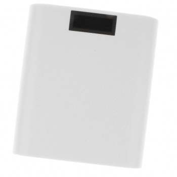 Lovoski Power Bank Case DIY Kit Battery Charger Box With Digital Display white