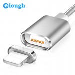 Elough E03 Magnetic Cable For iPhone 7 8 X Plus iPad Fast Charge USB Cable Magnetic Charger for iPhone 6 6s 5 5s SE Cable Magnet