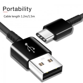 S9 S8 Plus Samsung Type C USB Cable Original 2A Fast Charger Data S8 Note8 C5pro C7pro C9pro S8 Active for huawei P10 P9 plus