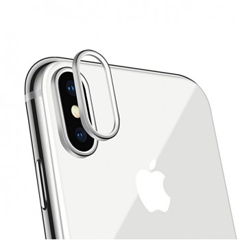 For iPhone X Tempered Glass Rear Camera Lens Protector Guard Cover 3D Back Webcam Protection Filter Man Cellphone Accessories