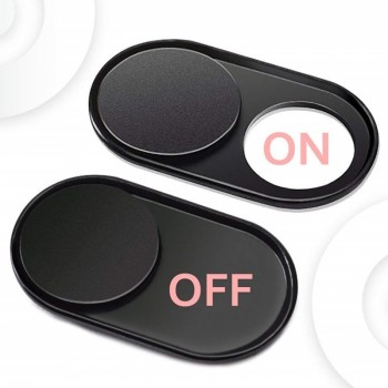 COOLTODAY WebCam Cover Shutter Magnet Slider Metal Ultra Thin Camera Cover For Web Cam Phone PC Laptop Lens Privacy Sticker