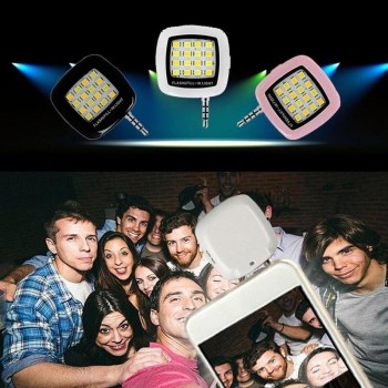 Selfie Light Lens Smartphone LED Ring Flash Light Phone Selfie Lamp Camera Lens Kostenloser Versand Lumiere Telephone Portable