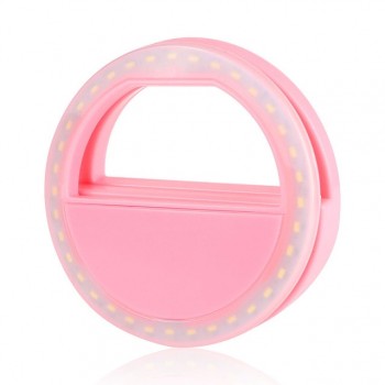 Selfie Light Lens Smartphone LED Ring Flash Light Phone Selfie Lamp Camera Lens Kostenloser Versand Lumiere Telephone Portable