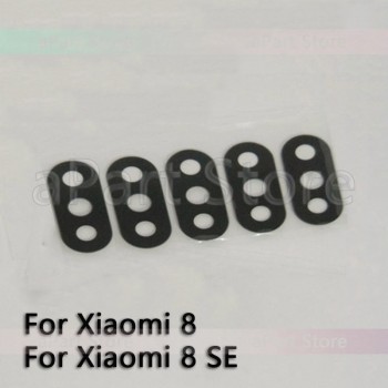 Original Camera Glass For Xiaomi 8 SE A2 6X Mix 2s Max 3 Rear Back Camera Lens Glass + Sticker Replacement