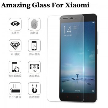 GerTong 9H Tempered Glass For Xiaomi Redmi 5A 4A 3X 3S 3 Pro Note 2 3 Pro For Xiaomi Mi5 Mi4C Mi4i Mi4s Protective Film