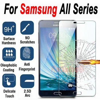 Tempered Glass for Samsung S7 Glass for Samsung Galaxy A6 2018 J4 J6 Plus S7 S6 S5 S4 Mini Note 5 4 Protective Glas Cover Film