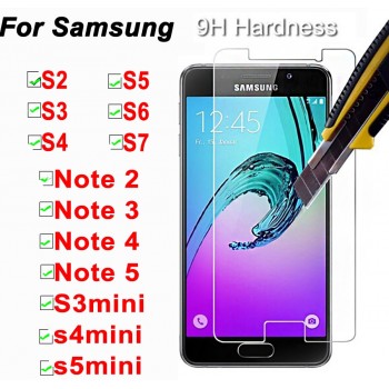 Tempered Glass for Samsung S7 Glass for Samsung Galaxy A6 2018 J4 J6 Plus S7 S6 S5 S4 Mini Note 5 4 Protective Glas Cover Film