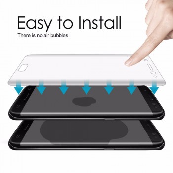 For Samsung Galaxy Note9 S9+ S7 Edge S6 S8 Plus Note 8 9 Screen Protector Pet Film Full Cover (Not Tempered Glass)3D Curved Edge